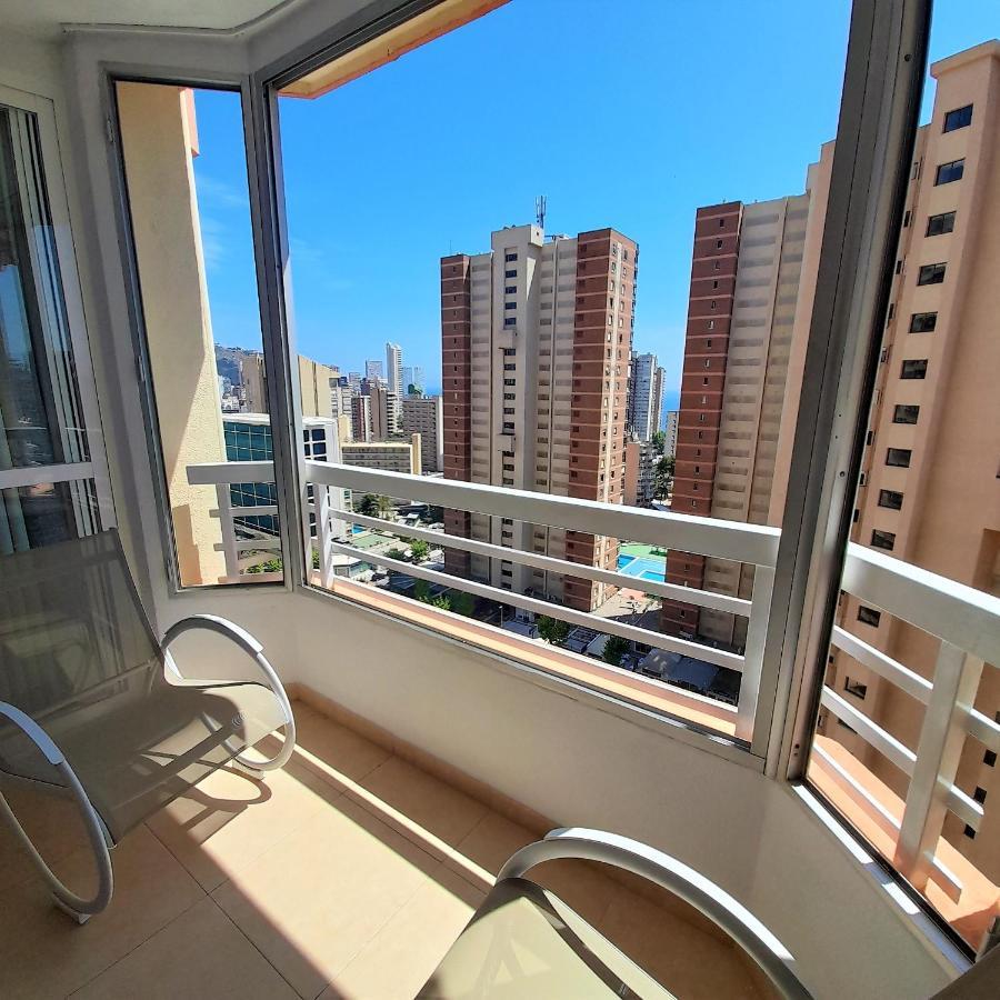 Apartment Glamour Alhambra Rincon De Loix Benidorm-Sea View-Free Parking, Wi-Fi, Pool, New Air Conditioning ภายนอก รูปภาพ